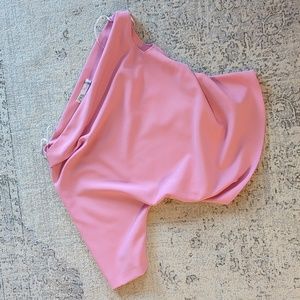 Zara off the shoulder structured top